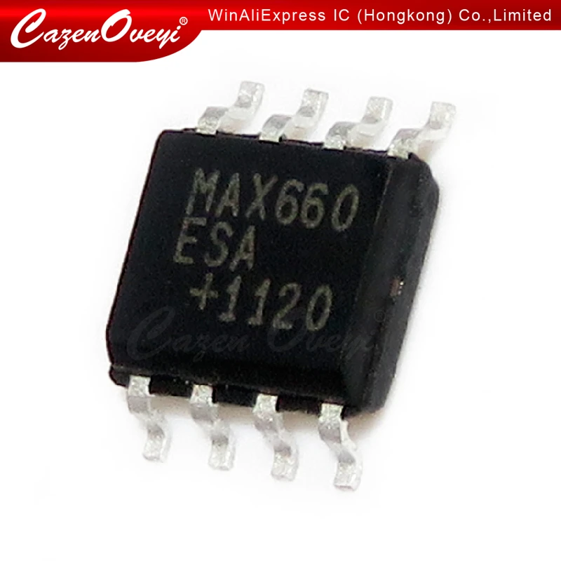 10pcs/lot MAX660 SOP8 MAX660ESA SOP MAX660CSA SOP-8 SMD In Stock