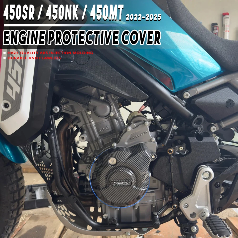 450MT 2023-2025 Motorcycle Engine Protection Cover For CFMOTO 450SR 450NK 450MT 2022-2024 2025 Modified Engine Protection Cover