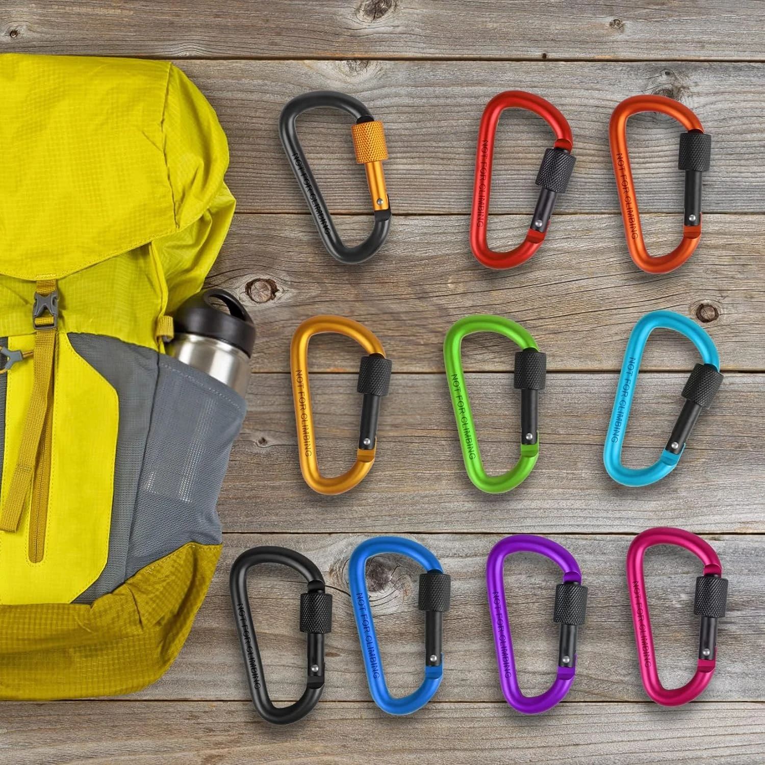 ess to your essentials. Perfect for camping, hiking, backpacking, and more. Keep your gear in place with these sturdy and versat