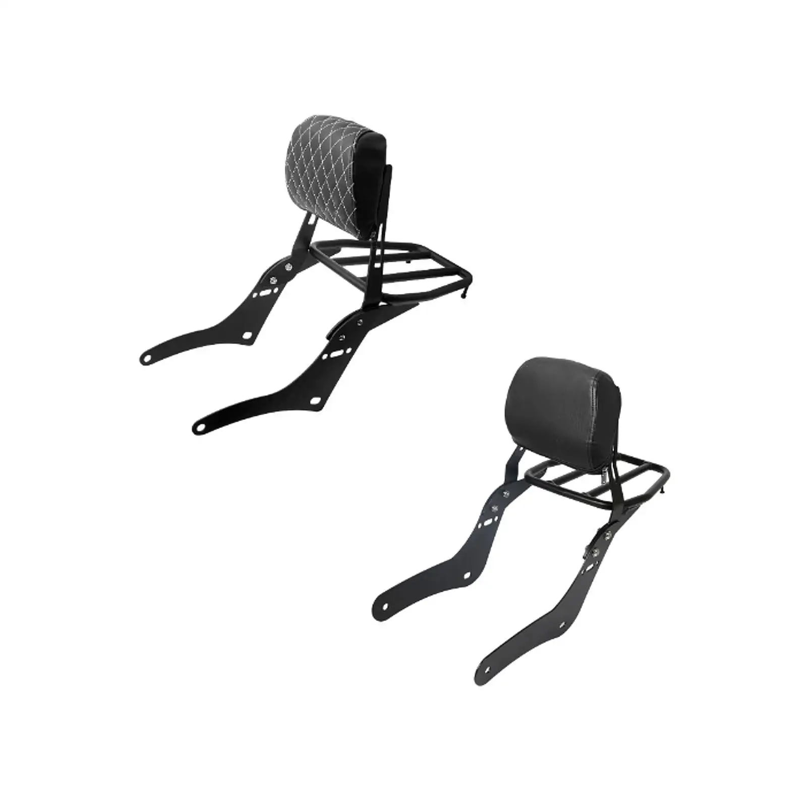 

Спинка для мотоцикла Sissy Bar с багажником, удобная установка, замена спинки в сборе пассажира, задняя накладка