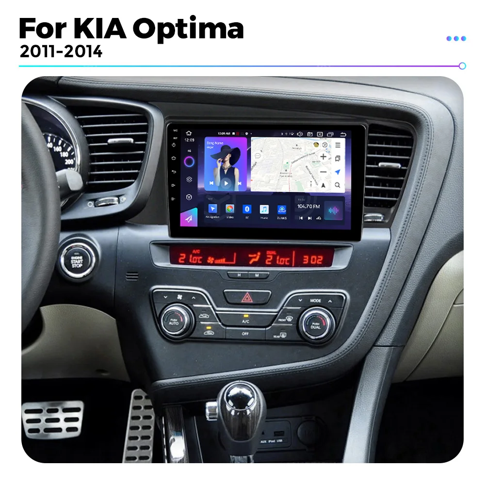 NaviFly 7862S Android Auto All in one Multimidia Player For Kia K5 Optima 2011 - 2015 Navigation GPS Car Radio Wireless Carplay