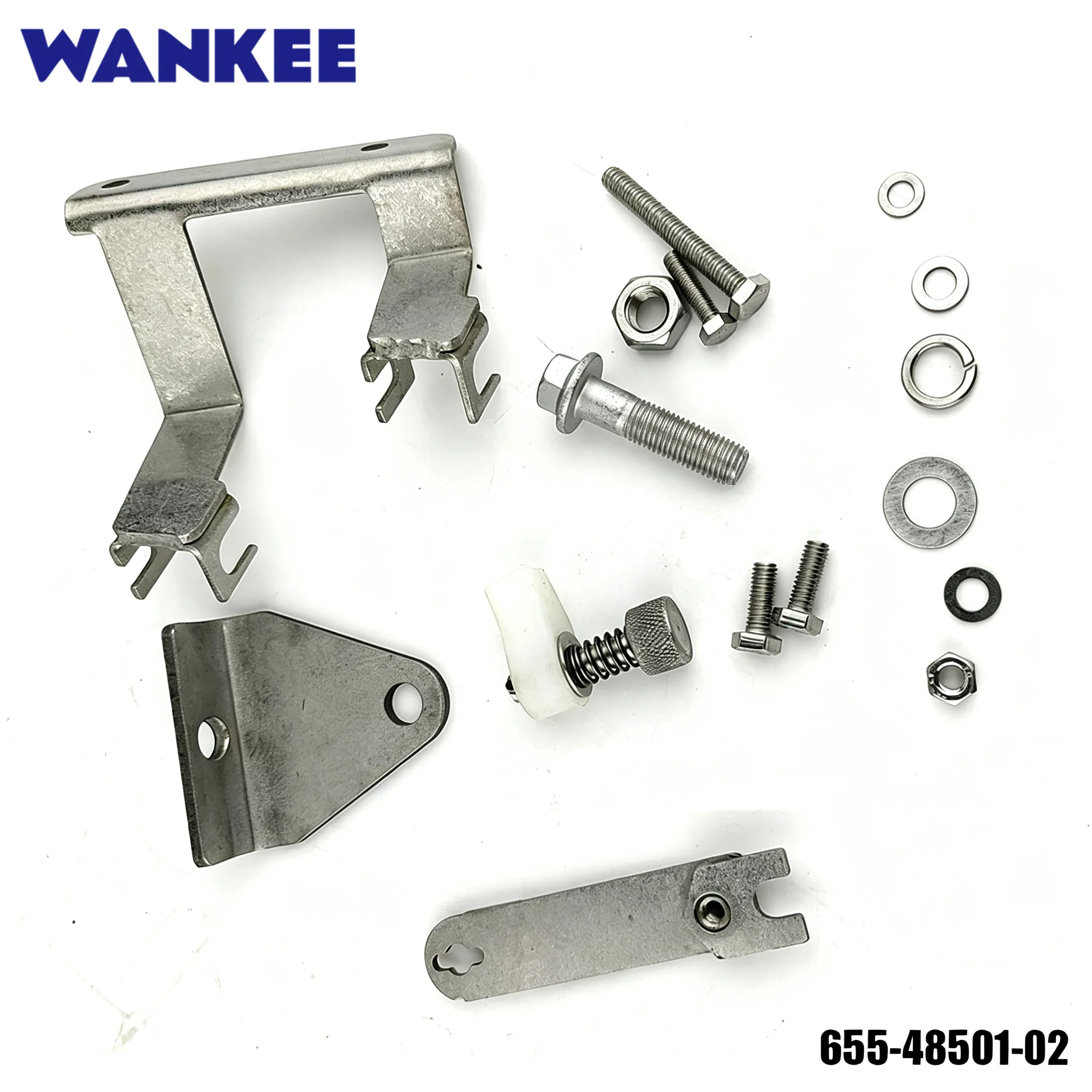 655-48501-10-00 Remote Control Cable Kit for Yamaha 6B 8B 6HP 8HP Outboard E8D Control Attachment