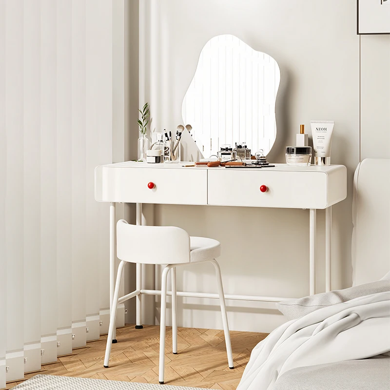 

Compact Fashion Vanity Table Modern Beautiful Glamour Trendy Vanity Table Aesthetic Simple Vestidores Living Room Furniture