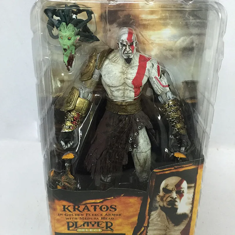 Neca Figure God Of War Ghost Of Sparta Kratos In Ares Armor W Blades Action Figure Model Articulated Movable Doll Toy Boy Gift