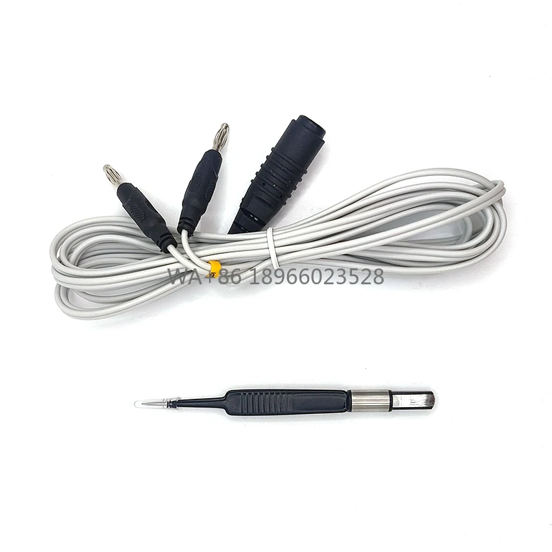 Juego de Pinzas Bipolares de Coagulación Desechables Manuales con Cable para Procedimientos de Cirugía General Precisos y Seguros