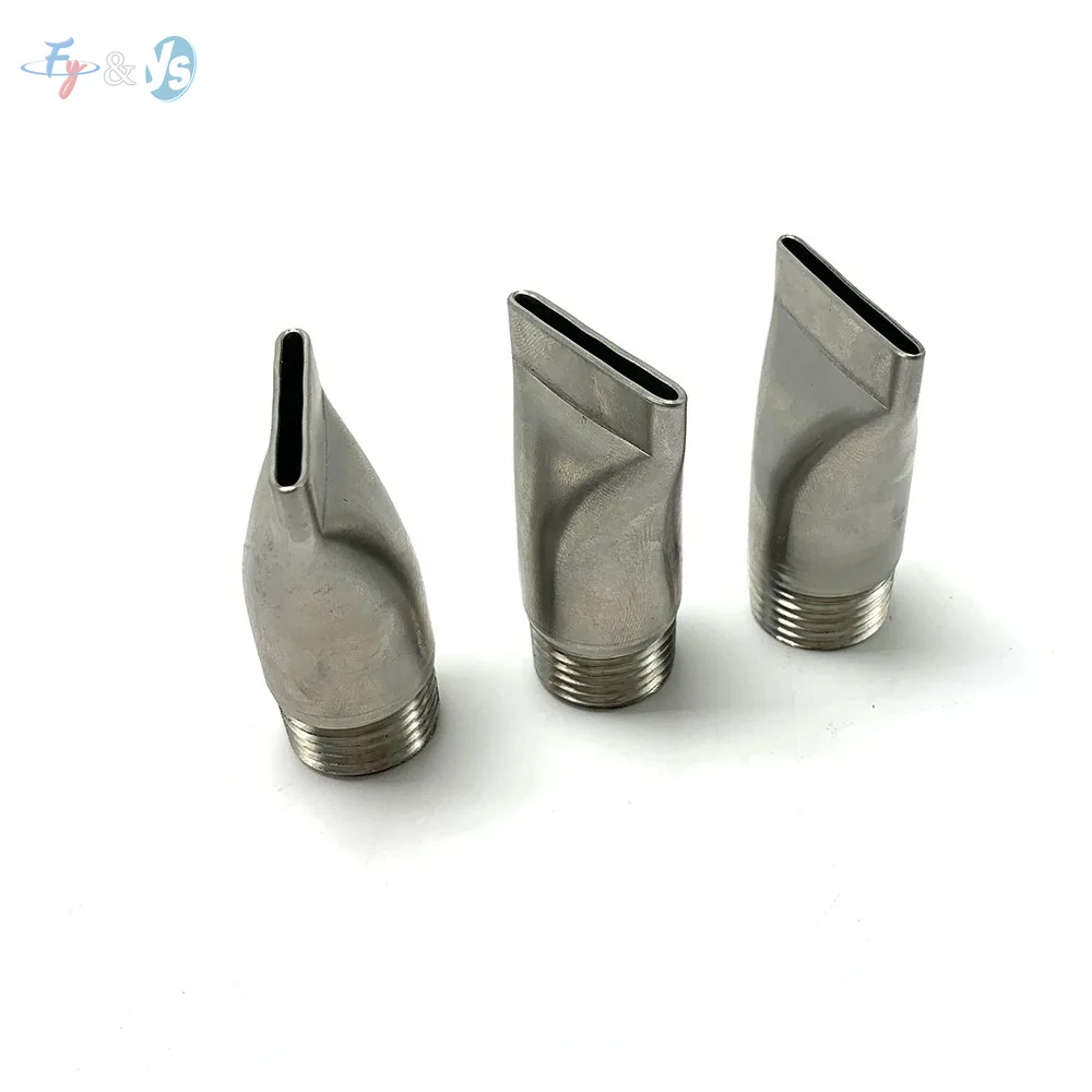 SS304 High Impact Flat Fan Compressed Air Nozzle, Air Blowing Fan Cleaning Nozzle for Industrial Drying