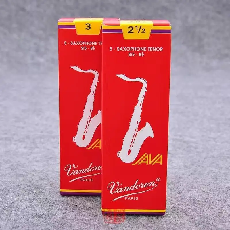 French pandoren/Vendlin Reed JAVA Red Box, Soprano, Alto, tenore, sassofono Reed