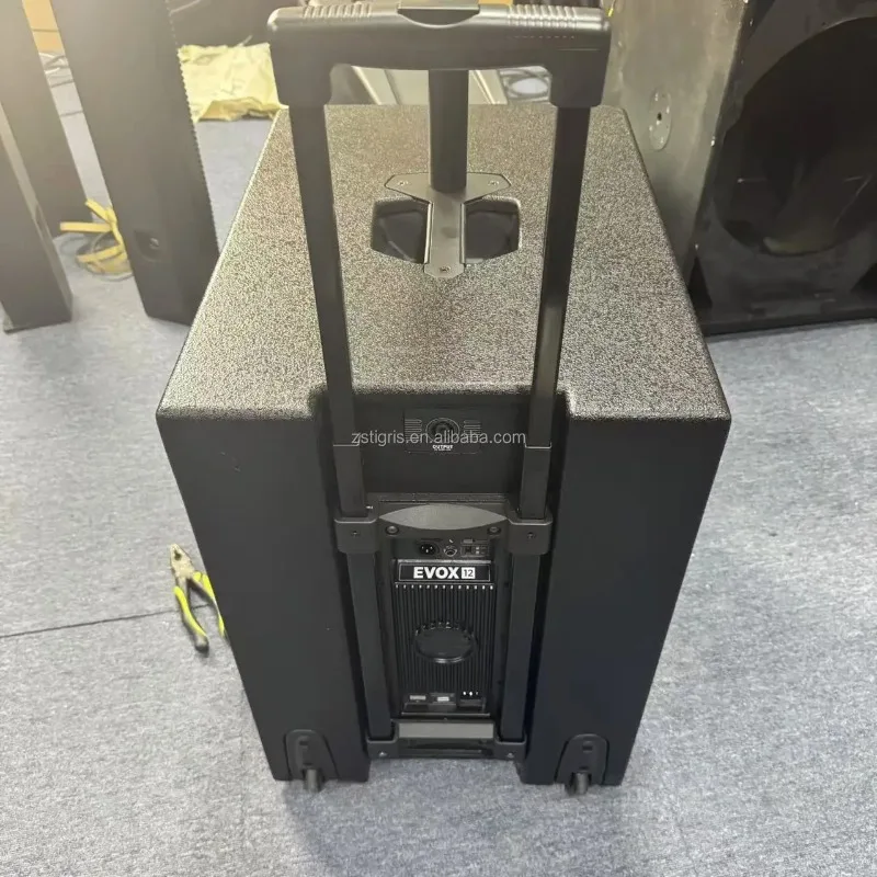 Picture 6: EVOX 12 Active Two-way Array Speakers 8* 4 Inch Powered Column Speakers Set RCF Line Array Active Pa Sound System