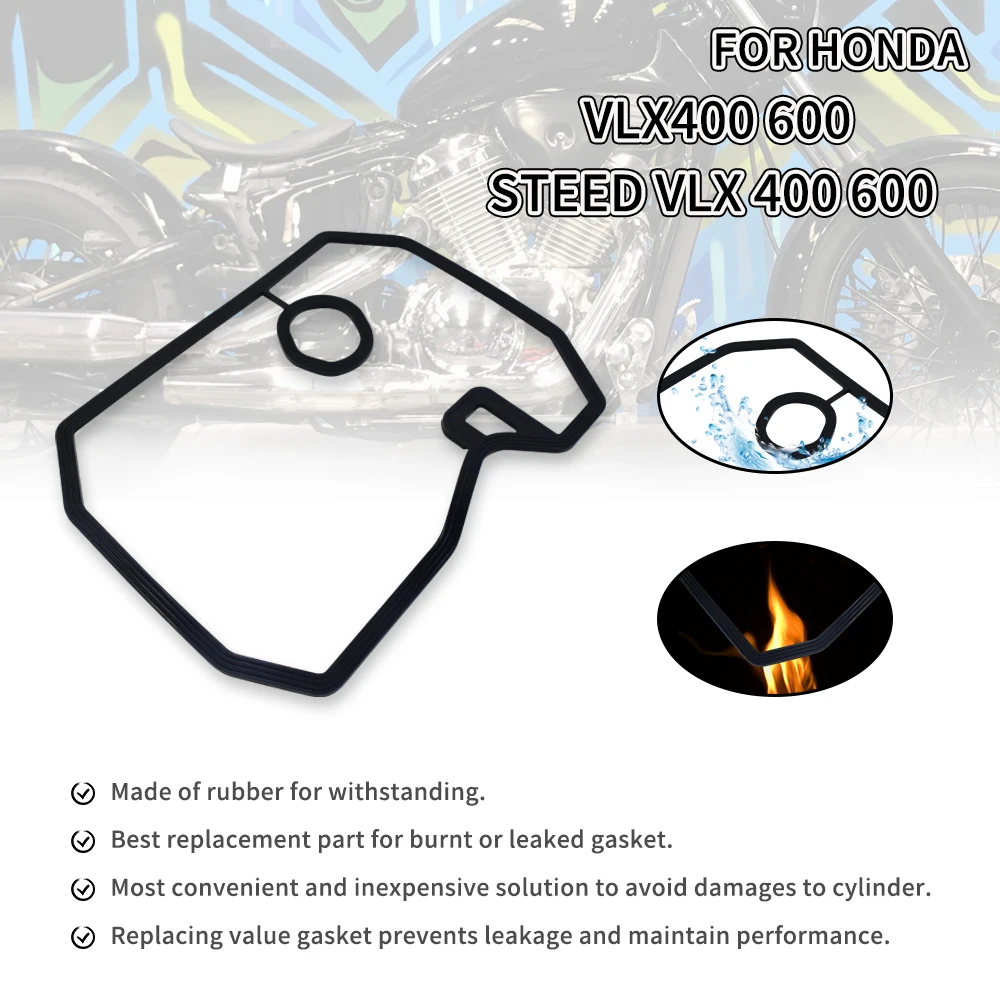 

Valve Cover Gasket Seal For Honda Steed 400 600 Steed400 Steed600 VLX 400 VLX 600