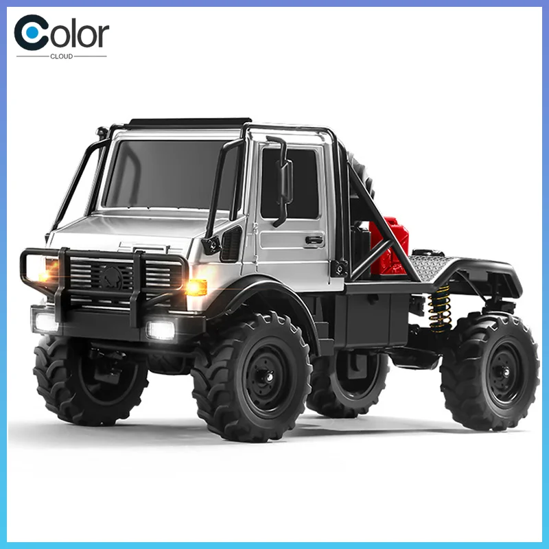 

Mn Mn333 Rc Car Unimog U4000 1/18 Four-Wheel-Drive Off-Road Metal Front Alloy Model Toy Remote Control Car Climbing Vehicle Gift