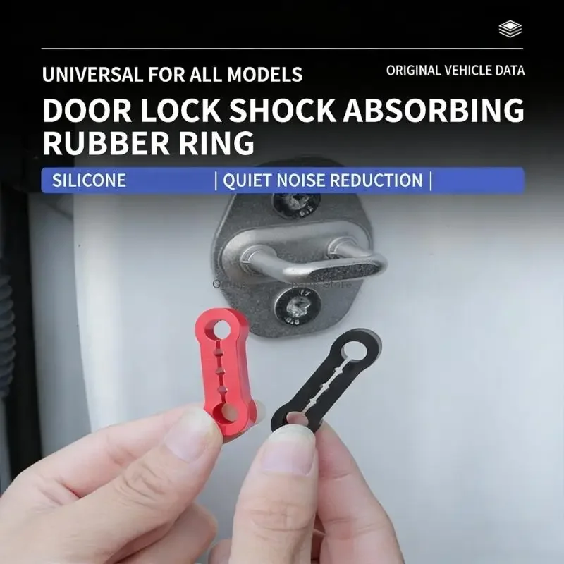 Universal Door Dampers Providing Vibration Damping Shock Absorbing