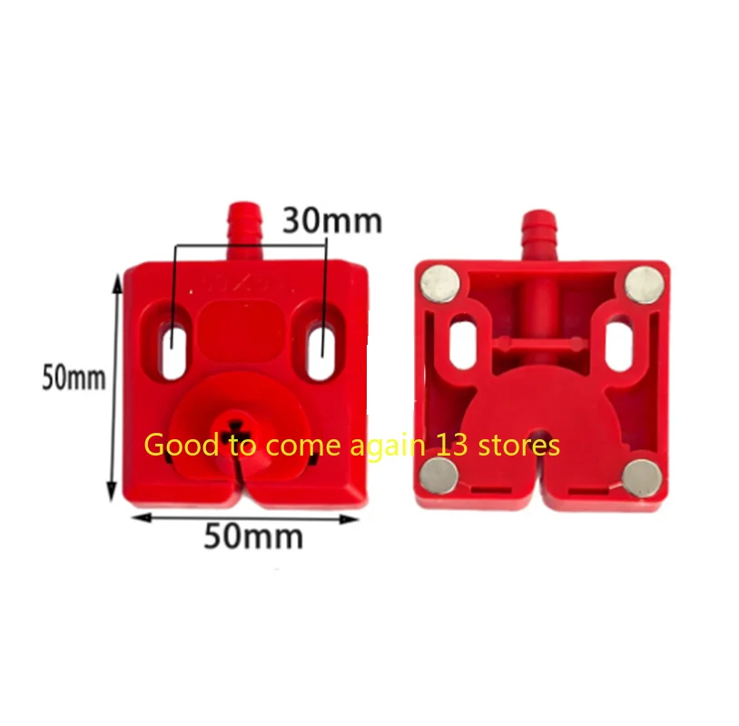 

2pcs EDM Plastic Water Jet Panel Cooling Plate With Magnet W50*L50mm for Wire Cutting Machine