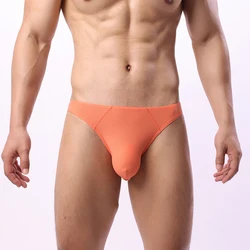 Mens Sexy G-string And Thong Peni Bulge Big Pouch Seamless Underwear Bikini Elastic Underpants EUR Size Soft Breathable Panties