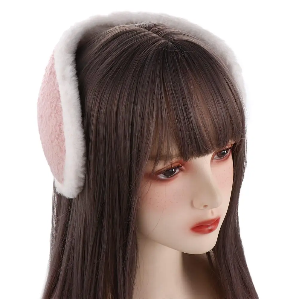 Comfortable Cute Fashion Anti-Wind Earflap Keep Warmer Male Adult Earcap Plush Earmuffs Folding Ear Cover Ear Warmers