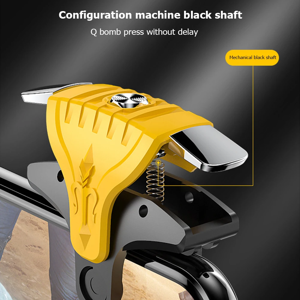 PUBG Gamepad Trigger, وحدة تحكم الهاتف, مطلق النار الألعاب, البلاستيك, 1 زوج