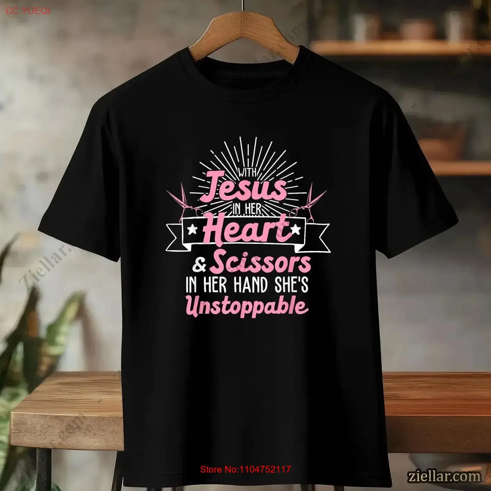 Funny Hairdresser T Shirt Christian Hairstylist Salon  vintage Washed Slightly Comfortable Stretched Versatile designer clothes