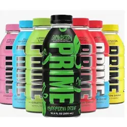 PRIME moisturizing drink flavored with sweeteners bottle 50 cl-pack of 8 flavor combination bottle