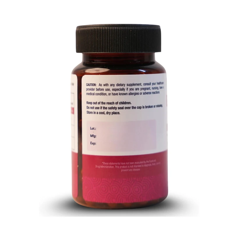 Beetroot Capsules 800mg, Natural Energy and Antioxidant Extract Supplement, 60 Vegan Capsules