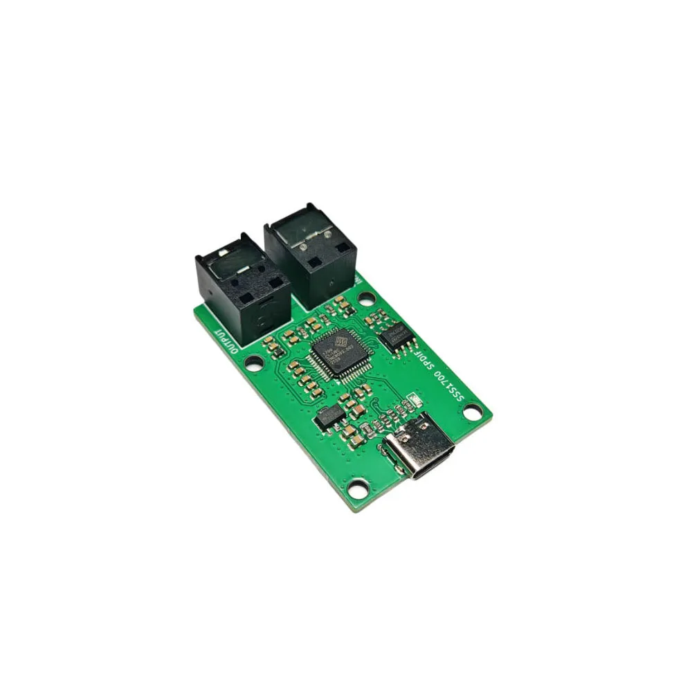 Taidacent SSS1700 USB Sound Card Type-C to SPDIF Optical I2S IIS 3.5mm Audio Stereo Analog Digital Audio Input/Output