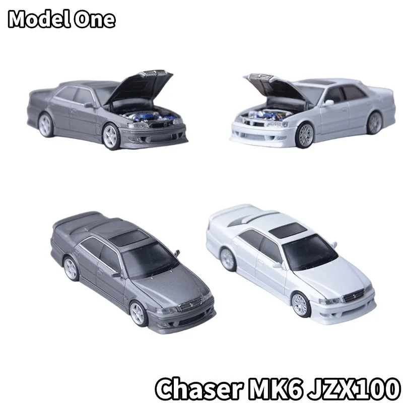 

Model One 1:64 Toyota Chaser MK6 JZX100 Cast Aluminum Simulation Static Alloy Car Model, Boys' Toy Collection Decoration Item.