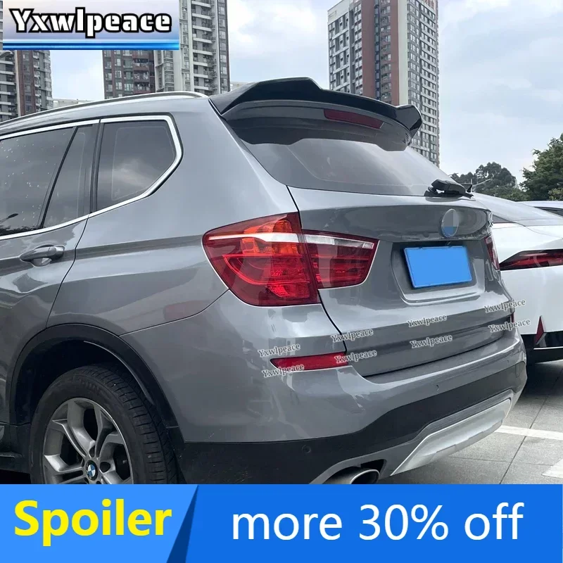 

For BMW F25 X3 Spoiler 2011-2017 High Quality ABS Glossy Black Rear Trunk Lip Spoiler Body Kit Accessories