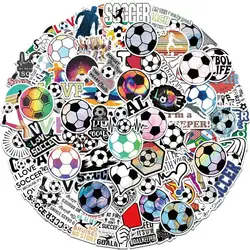 10/30/50PCS New Cool Popular Cartoon Football Sports Stickers Pack Skateboard Guitar Decoration DIY Laptop PVC Graffiti Wholesal