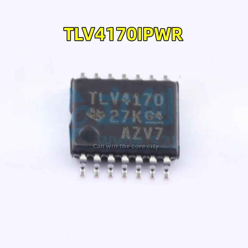 

50 PCS / LOT brand new TLV4170IPWR TLV4170IPW screen printing TLV4170 operational amplifier IC TSSOP14