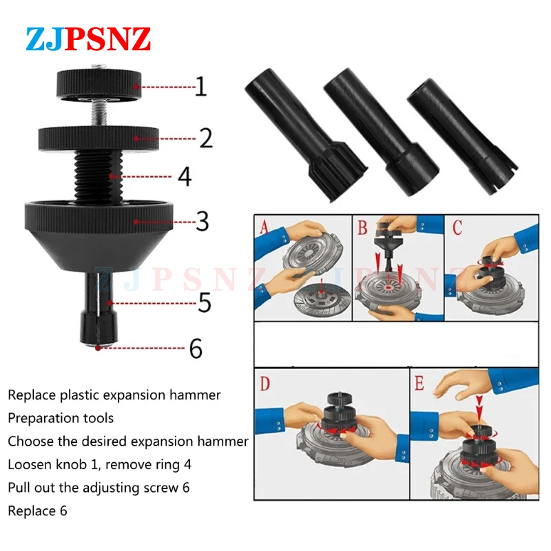 Universal Auto Clutch Alignment Tool Dismantle Tool Plastic Car Repair Fix Correcting Machines SK1648 Car Accessories