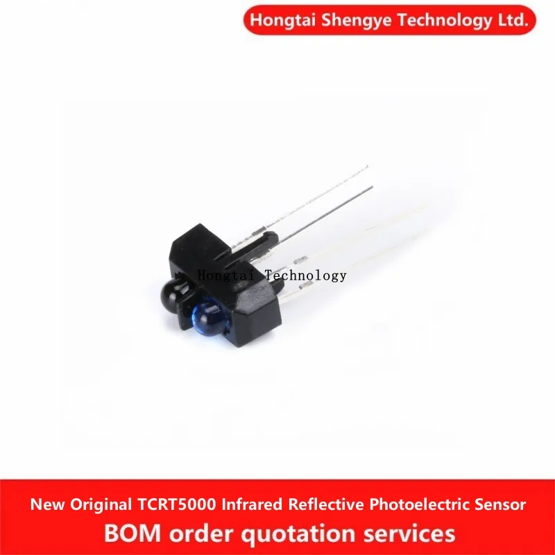 New Original TCRT5000 DIP-4 Infrared Reflective Photoelectric SensorReflective Photoelectric Switch for Tracking Trolley