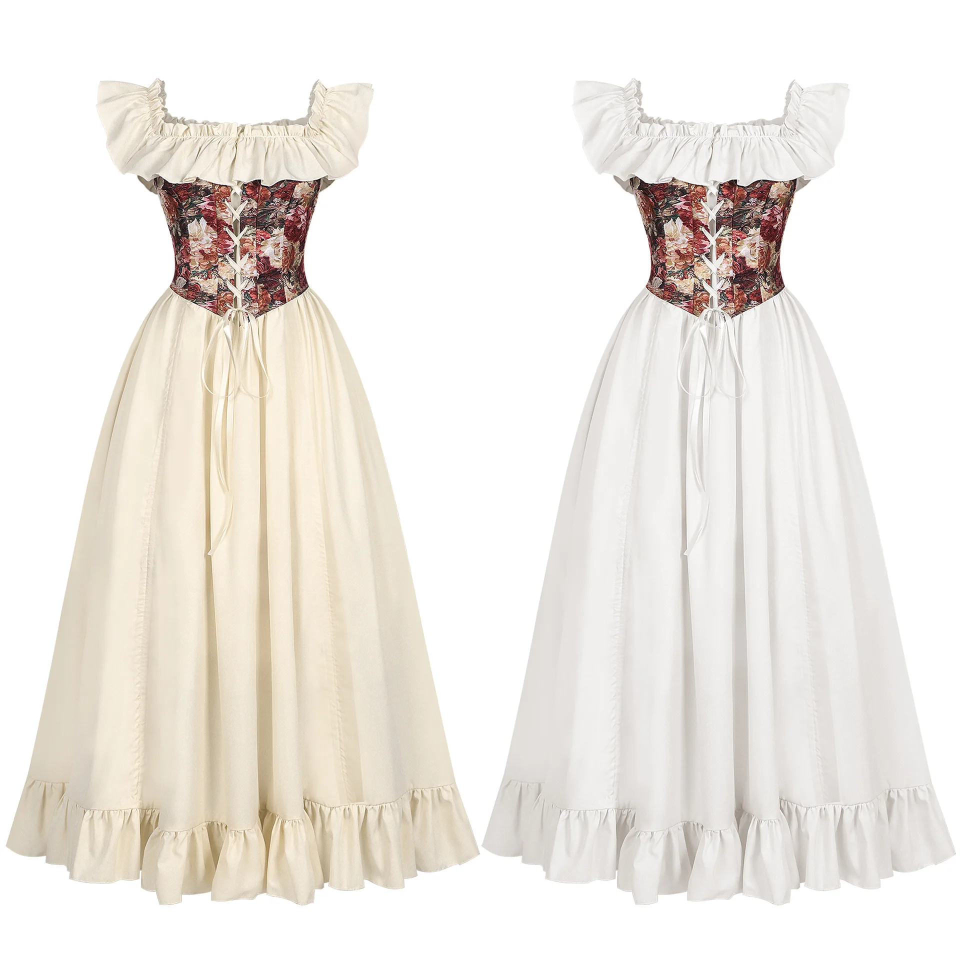 Medieval Renaissance Corset Dr - Victorian Women'S Formal Wear ulasan dan harga