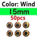 15 mm de viento 50 piezas