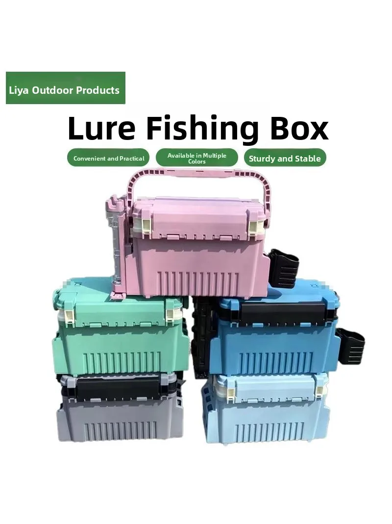 thickened-fishing-box-11l-seating-capacity-multi-functional-fishing-gear-cup-holder-stand-up-pole-6l-capacity-fishing-gear