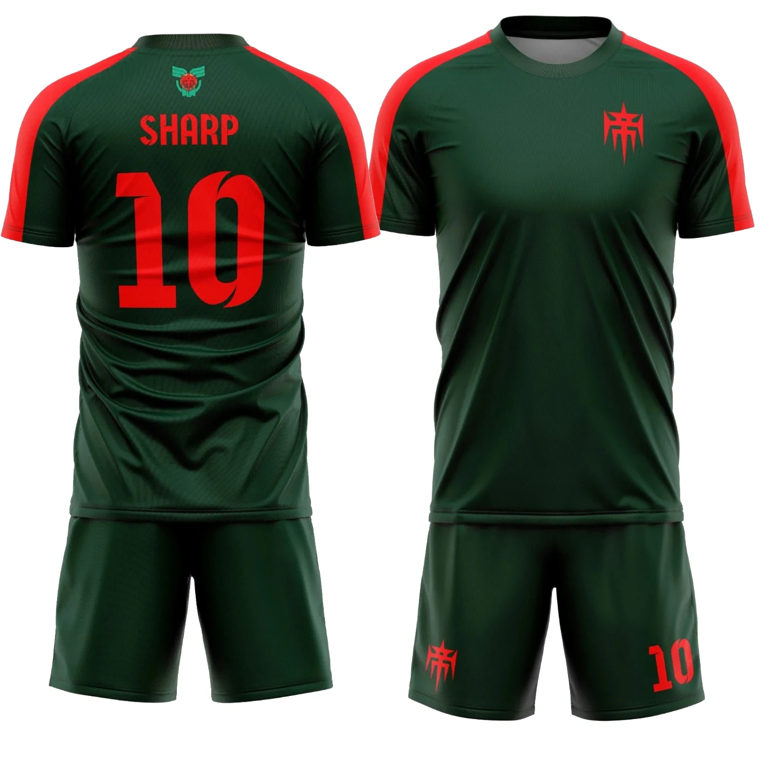 Anime Tower of Fire Raymond 3D Print Sport Quickdry Breathable Men Tshirt Shorts Football Jersey Team Uniform Cosplay Set Summer