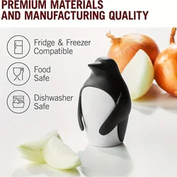 Refrigerator deodorization box cute penguin shaped refrigerator deodorizer detachable air purifier deodorization tool