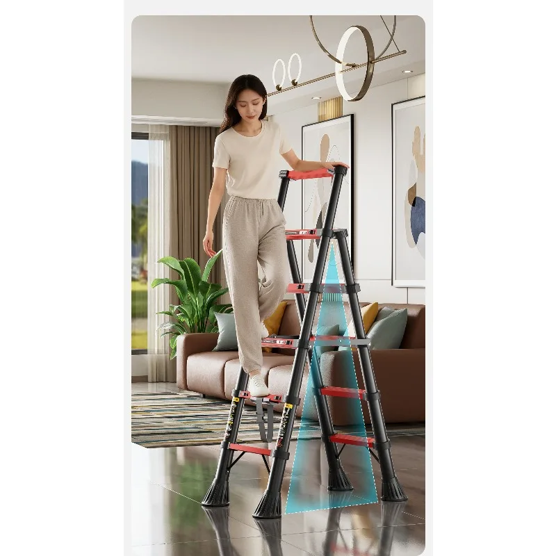 scala-domestica-pieghevole-telescopica-rinforzata-a-spina-di-pesce-portatile-multifunzionale-per-interni
