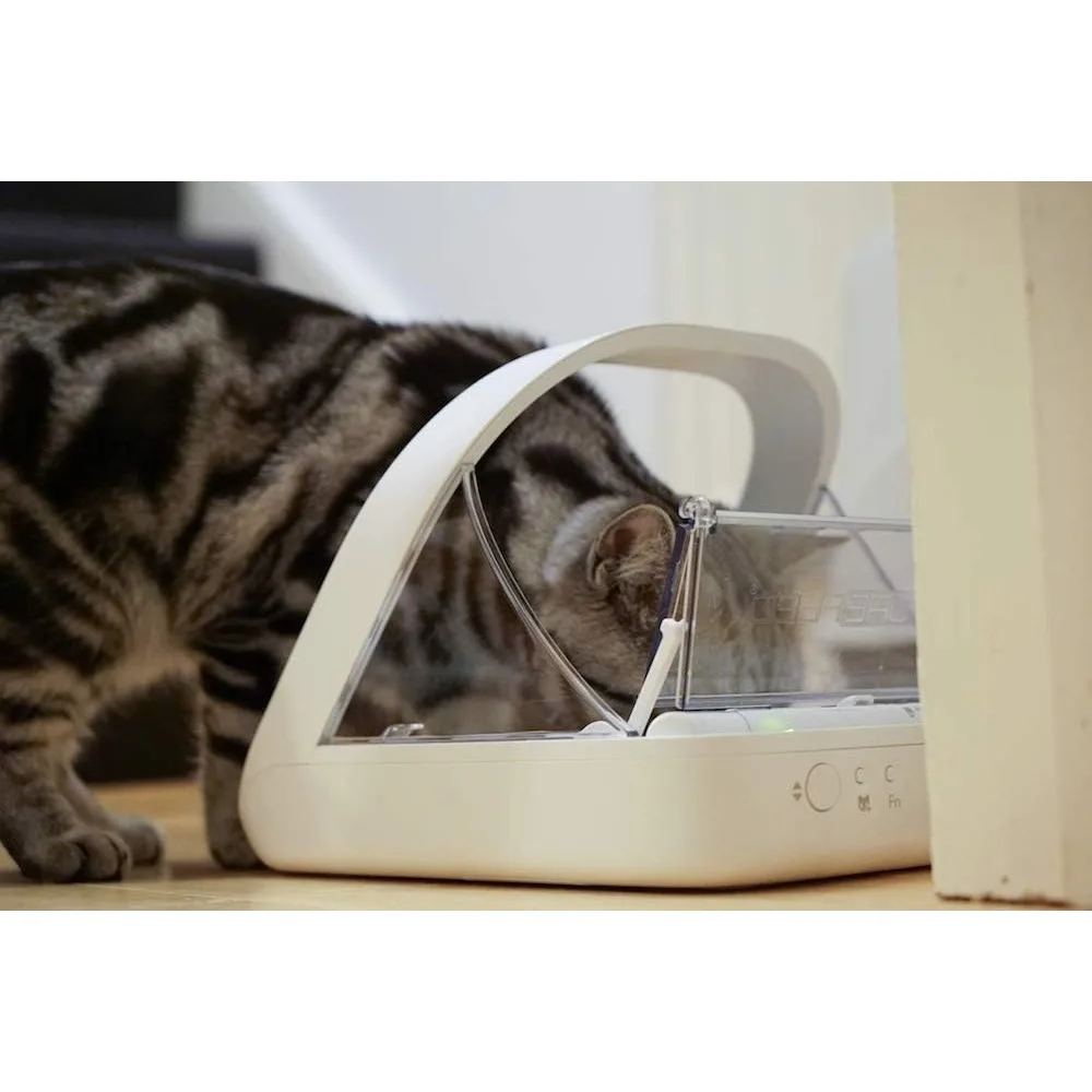 Microchip Pet Feeder - Selective-Automatic Pet Feeder Makes Meal Times Stress-Free  Suitable for Both Wet and Dry Food