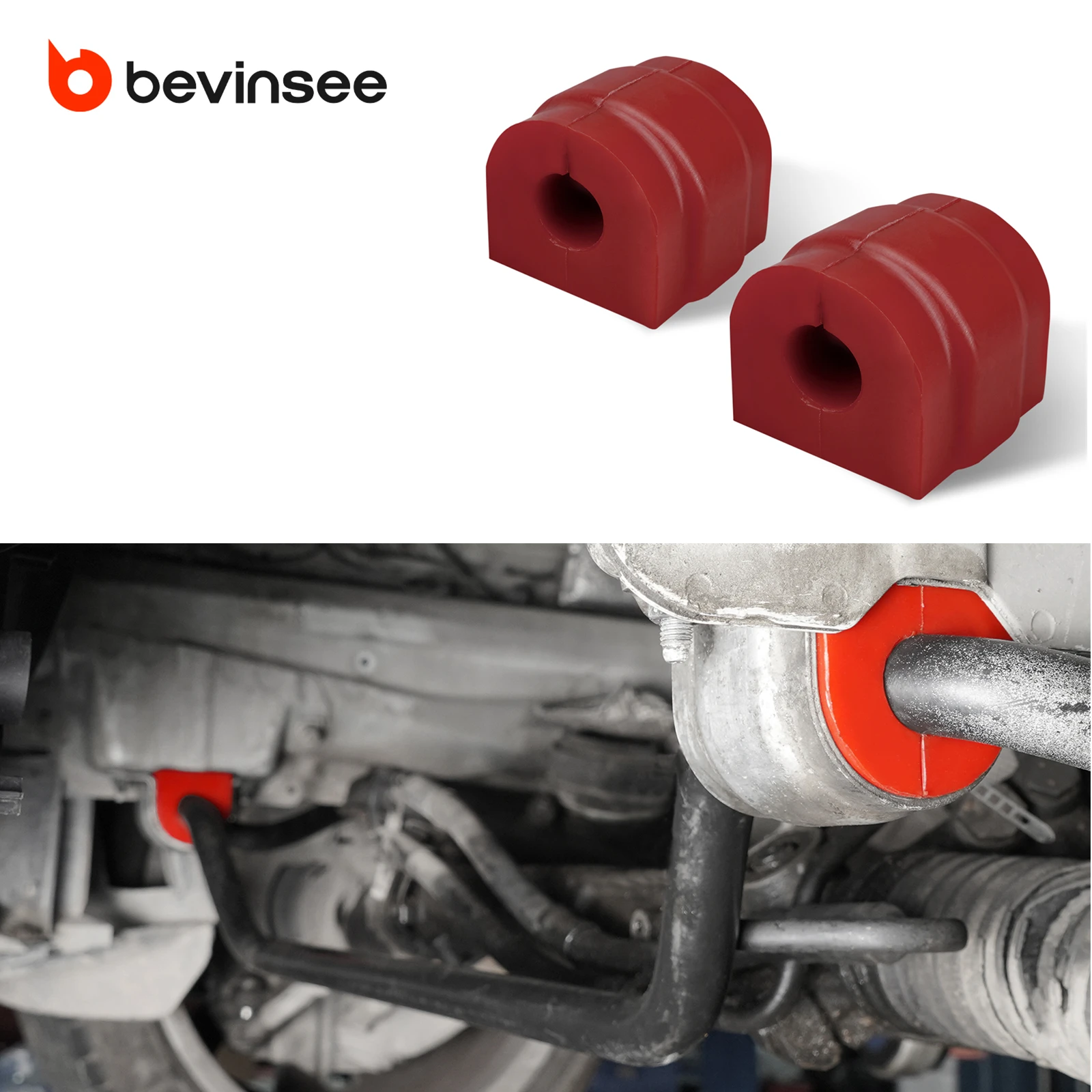 

80A Front Anti Roll Sway Bar Polyurethane Bushing for BMW 3 Series E46 1999-2006, Replace for 31351097179,31 35 1 097 179