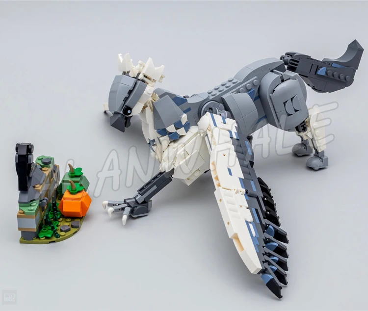 723pcs Magische Wereld van Tovenaars Hippogriff Vliegende Dieren Pompoenen Yard 7816 Bouwstenen speelgoed Compatibel Met Model