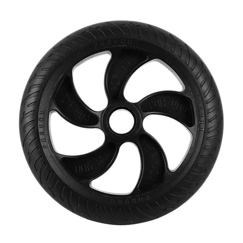 

AEF6-Electric Scooter Solid Wheel Electric Scooter Spare Part 8 Inch Solid Tyre Replacement Wheel