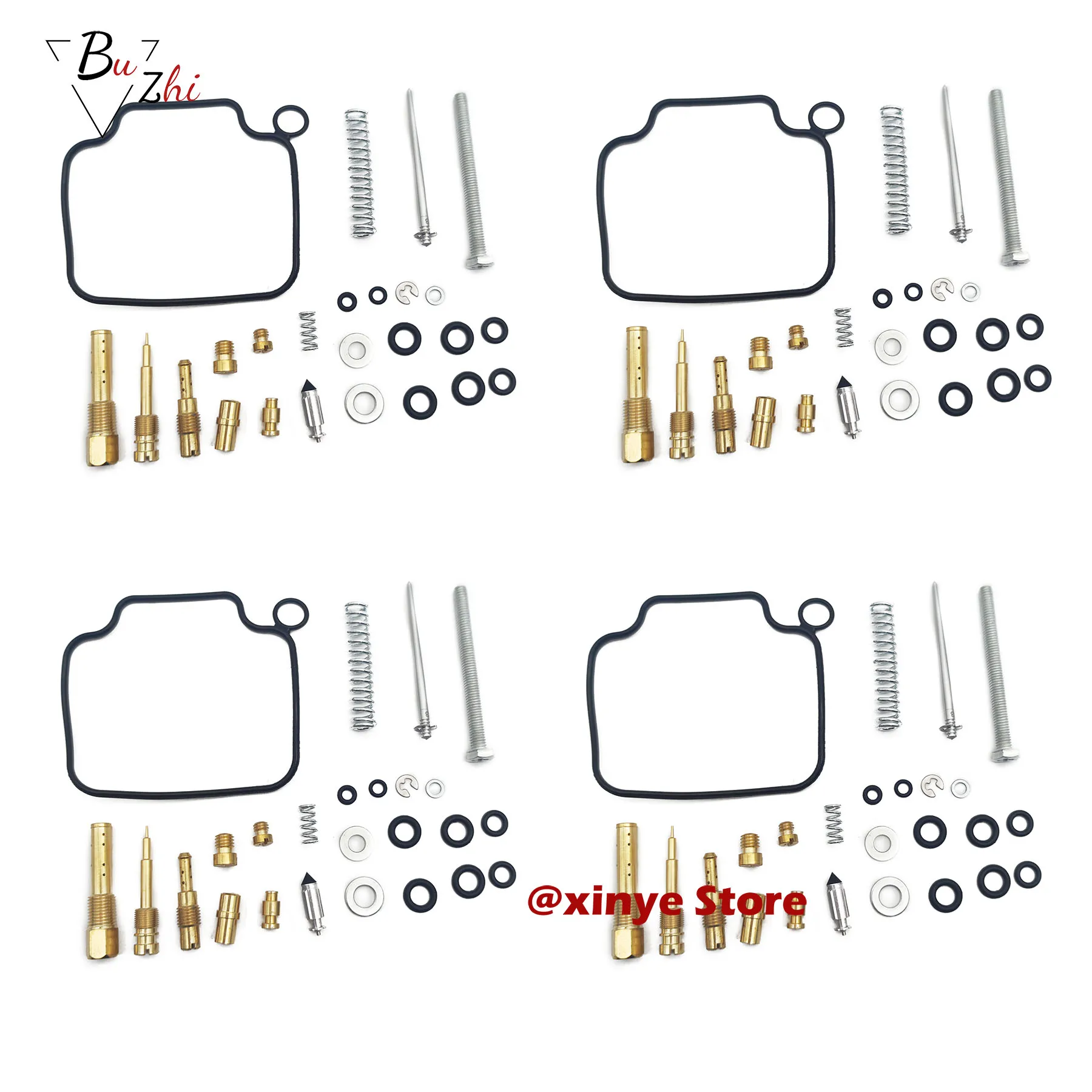 Carburetor repair kit  floating needle gasket air screw parts for Honda TRX350 Rancher TRX 350  FE FM TE TM 2004-2006