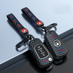 Key Case Folding Remote Control Fobs Cover Keychain For GWM Great Wall Haval Hover H1 H3 H6 H2 H5 C50 C30 C20R M4 Accessories