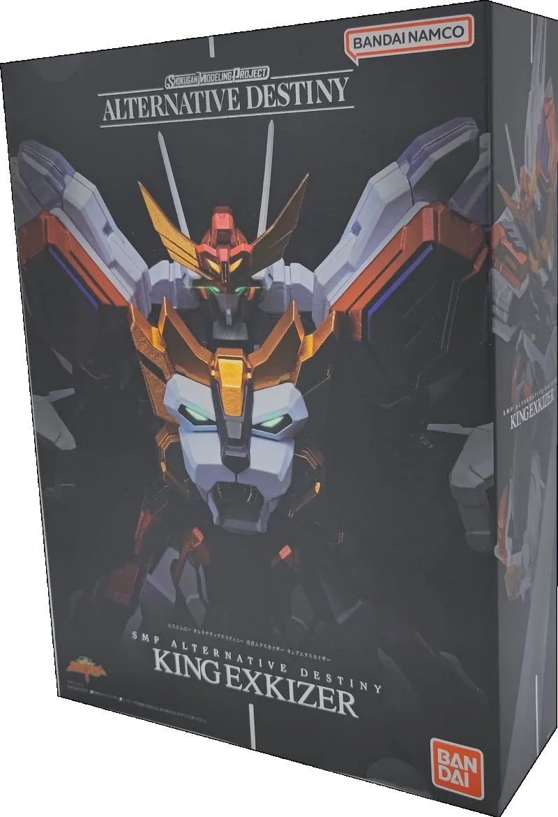 100% originale in magazzino Bandai SHOKUGAN SMP ALTERNATIVO DESTINY Brave KING EXKIZER Personaggio anime Modello Giocattoli Collezione di ornamenti