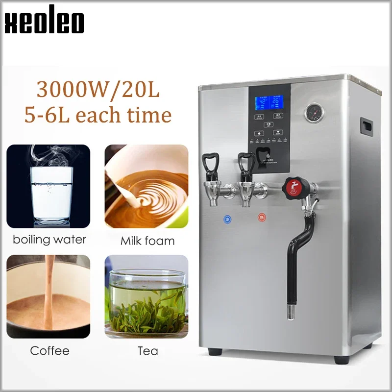 Steamer Water Boiler Milk Bubble Machine Boiling Water MachinTeapresso Machine Coffee Maker Tea Shop Commercial Equipment