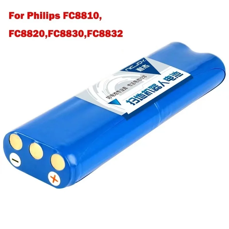 Новая литий-ионная батарея 14.4V 2800 мАч 18650 для робота-пылесоса Philips FC8820 FC8810, запчасть для пылесоса