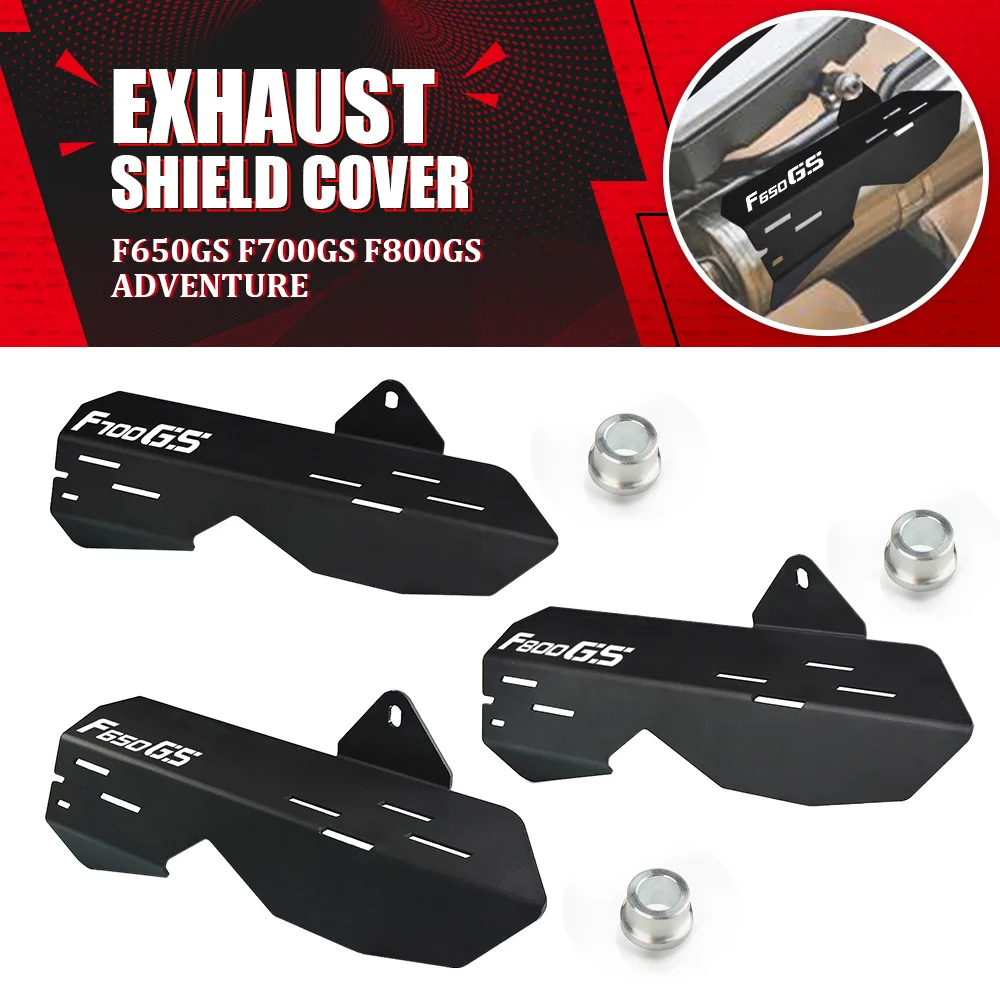 

FOR BMW F650GS F700GS F800GS F650 F700 F800 GS 2008-2018 2017 Motorcycle Exhaust Shield Muffler Pipe Heat Shield Protector Cover