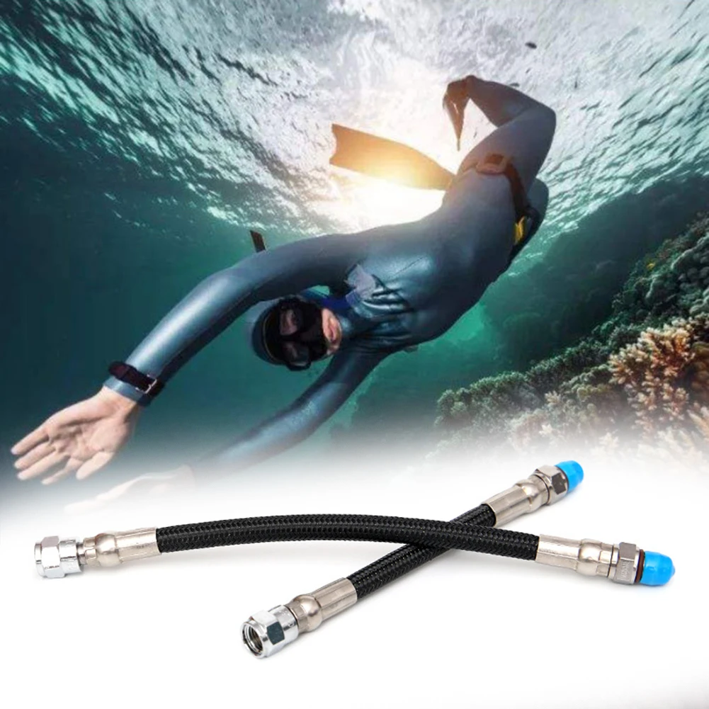 

For 1st Stage Gauge High Pressure Hose Underwater Adventures 15cm 6inch Standard Compatibility Underwater Safety