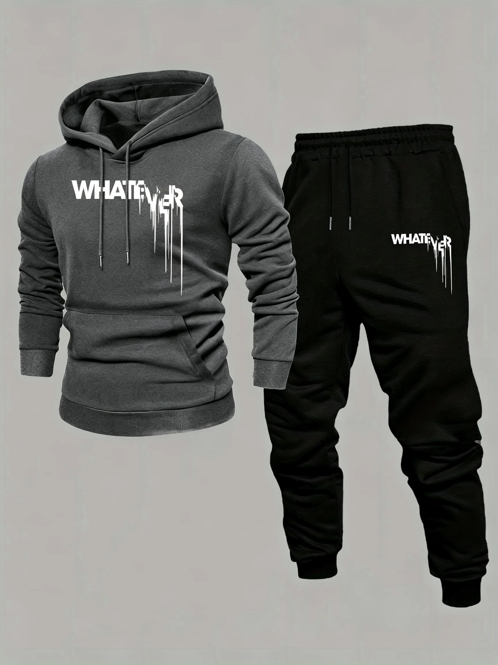 2026Men Streetwear 2Pcs Outfit - Streetwear Hoodie review and price