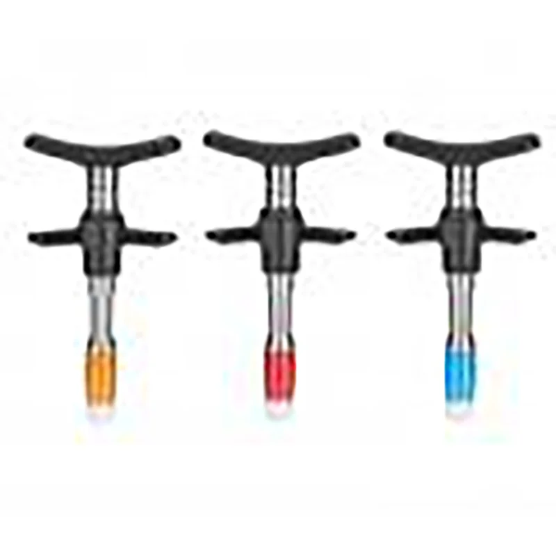 أداة ضبط تقويم العمود الفقري المحمولة لاسترخاء العضلات ، مدلك يدوي برأس واحد للعمود الفقري ، 10 مستويات