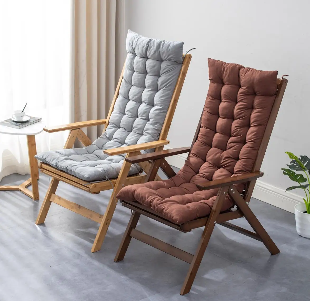 للطي الخيزران كرسي كرسي شرفة المنزل الترفيه كسول كرسي استلقاء للتشمس استراحة الغداء المسنين سهلة الظهر كرسي قابل للتعديل #4