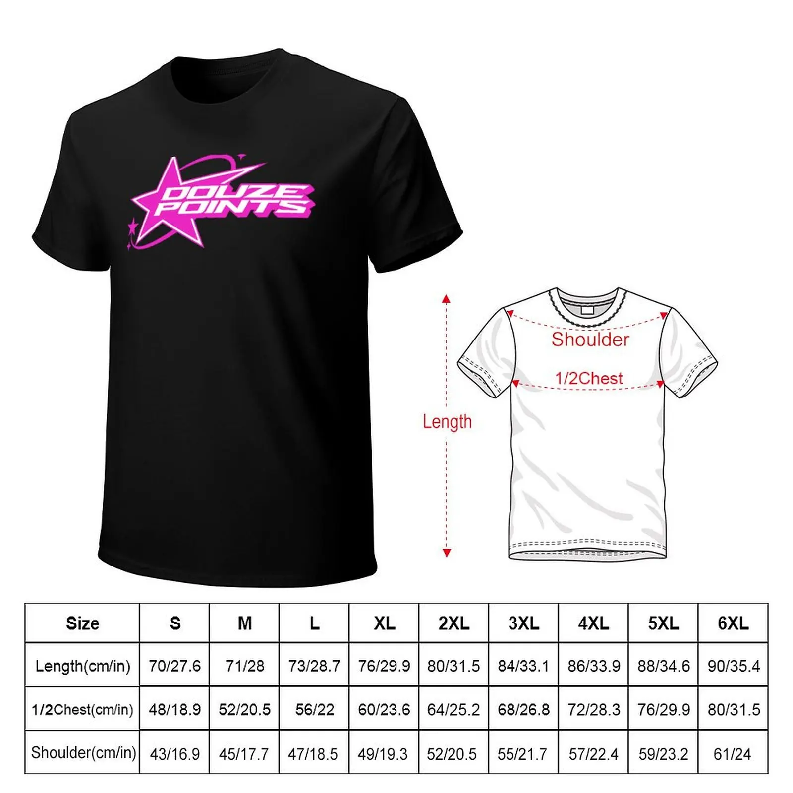 Eurovision - Douze Points T-Shirt UV Sun Protection Tee Shirt